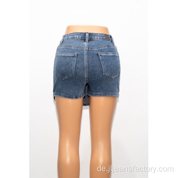 Damen Denim Kurze Rock Großhandel Elegante Denim Rock